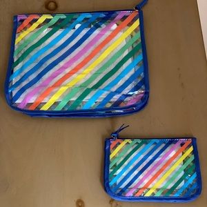 NWT bogg bag - rainbow stripe inserts - sold out